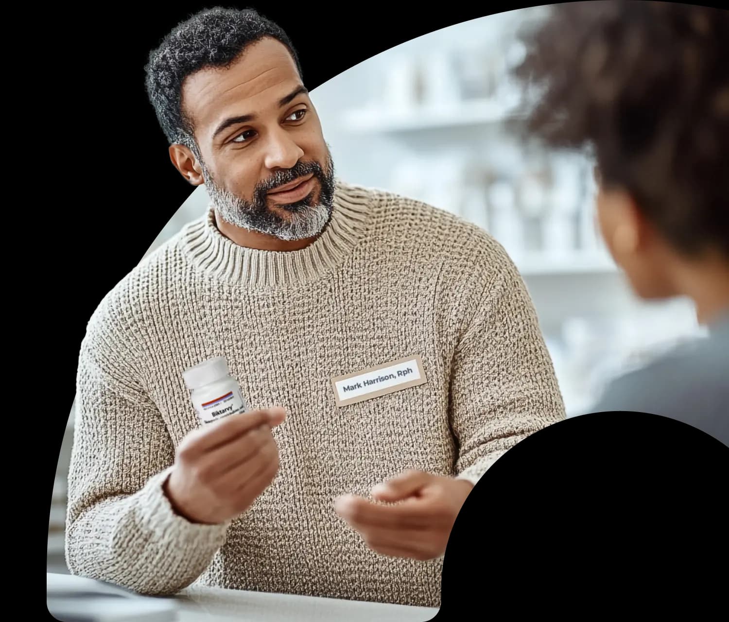 KiotaHealth pharmacist with prescription