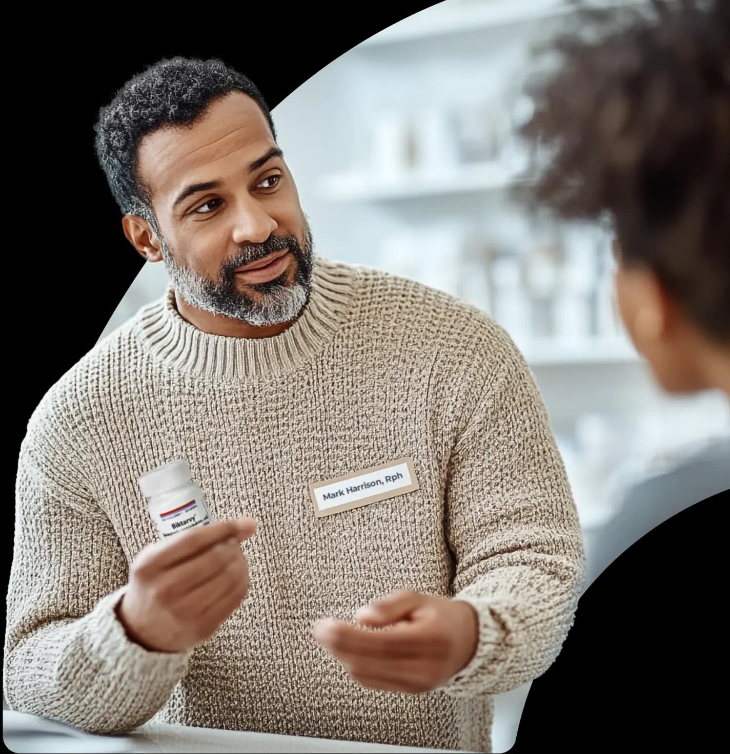 KiotaHealth pharmacist with prescription